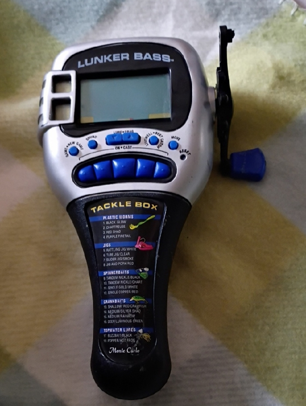 Handheld Fish Finder - Silver and Black